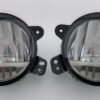 2007-2018 Jeep Wrangler JK OEM LED Fog Lights / Pair / JK016 / JK016