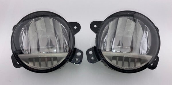 2007-2018 Jeep Wrangler JK OEM LED Fog Lights / Pair / JK016 / JK016