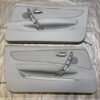 2008-2013 BMW E88 128i 135i Convertible Interior Door Panels / Gray / Pair / B1013