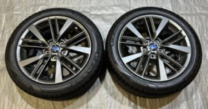 2022-2023 Subaru WRX 17" Wheels Rims w/ Tires / Pair / OEM / SW005