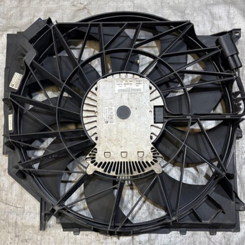 IMG_1703__56976 2003-2008 BMW Z4 Radiator Cooling Fan w/ Shroud / OEM / 67326901861 / 116K Z4062