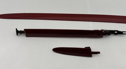 2008-2013 E93 BMW M3 Convertible Driver Side Roof Molding Hinge Cover Trims / E9M06