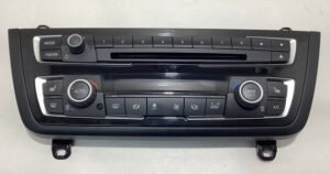 2015-2020 F80 F82 F83 BMW M3 Automatic Climate Control / Radio Control Faceplate / F8M06