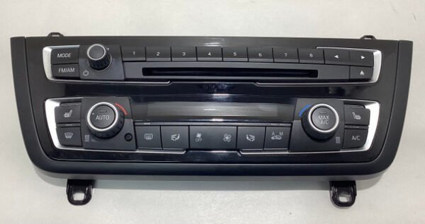 2015-2020 F80 F82 F83 BMW M3 Automatic Climate Control / Radio Control Faceplate / F8M06