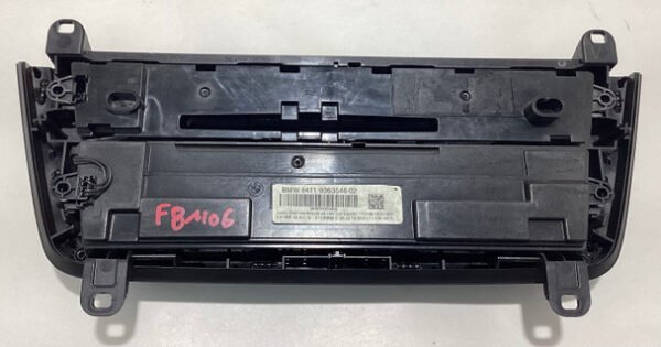 2015-2020 F80 F82 F83 BMW M3 Automatic Climate Control / Radio Control Faceplate / F8M06