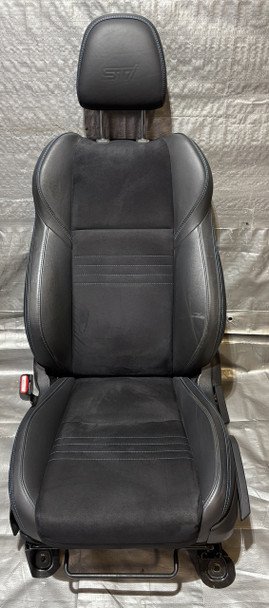 2015-2018 Subaru WRX STI Series Blue Black Suede Seats w/ Blue Stitching / 62K SS018
