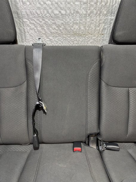 2013-2018 Jeep Wrangler JK Unlimited 4DR Black Cloth 60/40 Rear Seat Set / JK017