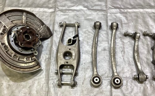 2015-2020 F80 F82 F87 BMW M2 M3 M4 Driver Rear Knee Spindle Hub w/ Control Arms / 34K B2008
