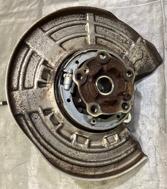 2015-2020 F80 F82 F87 BMW M2 M3 M4 Driver Rear Knee Spindle Hub w/ Control Arms / 34K B2008