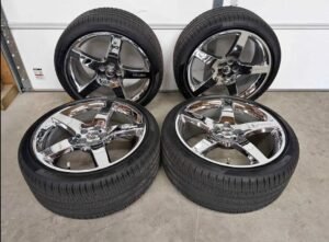Rousch Mustang 20" Wheels With NEW Pirelli Pzero All Seasons