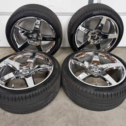 Rousch Mustang 20" Wheels With NEW Pirelli Pzero All Seasons