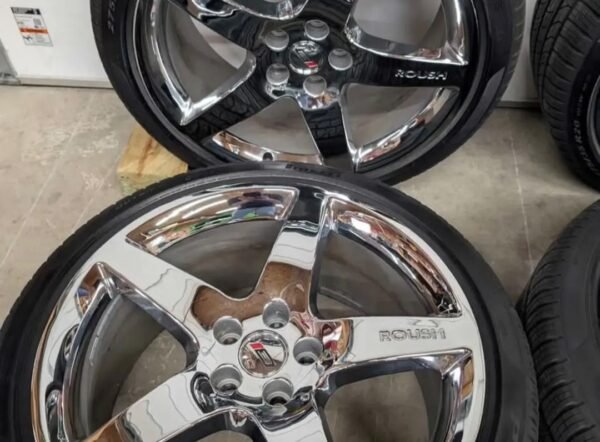 Rousch Mustang 20" Wheels With NEW Pirelli Pzero All Seasons